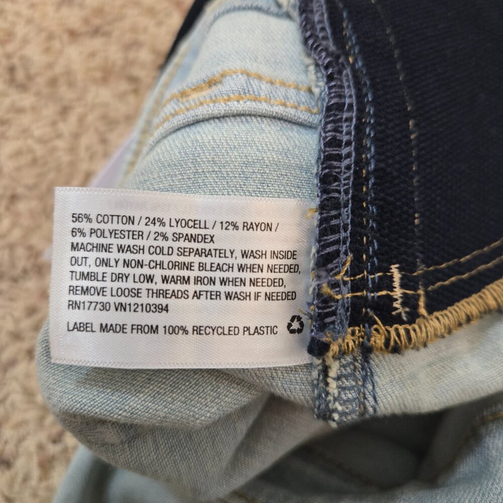 Isabel Maternity Jean Shorts Size 16 NWT - Picture 6 of 9
